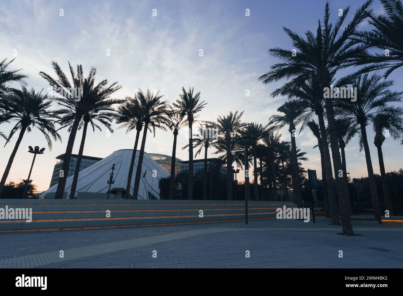 Dubai, Vereinigte Arabische Emirate. 29. November 2022: dubai Ausstellungszentrum. VAE-Pavillon auf der expo 2020 Stockfoto
