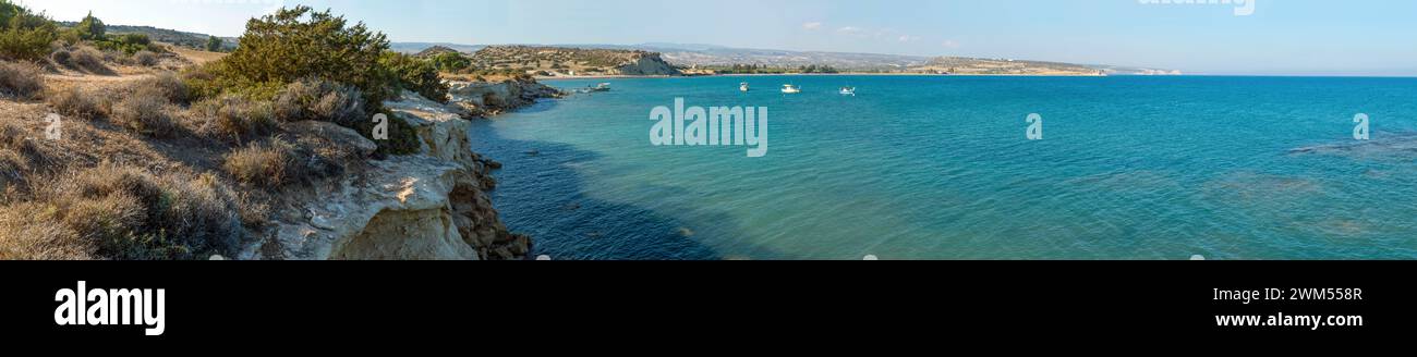 Avdimou Bay an der Südküste Zyperns Stockfoto