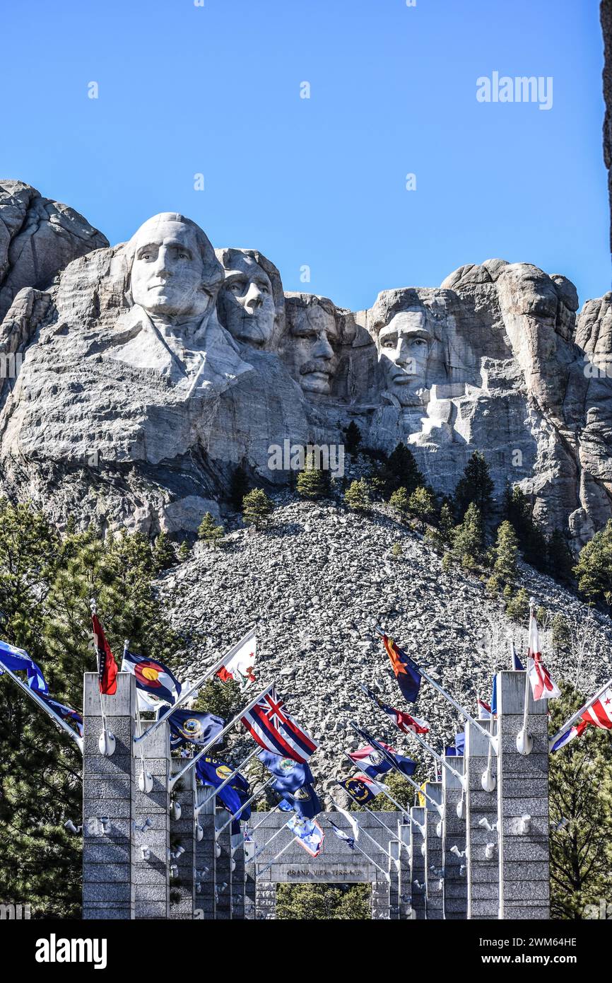 Mount Rushmore Stockfoto