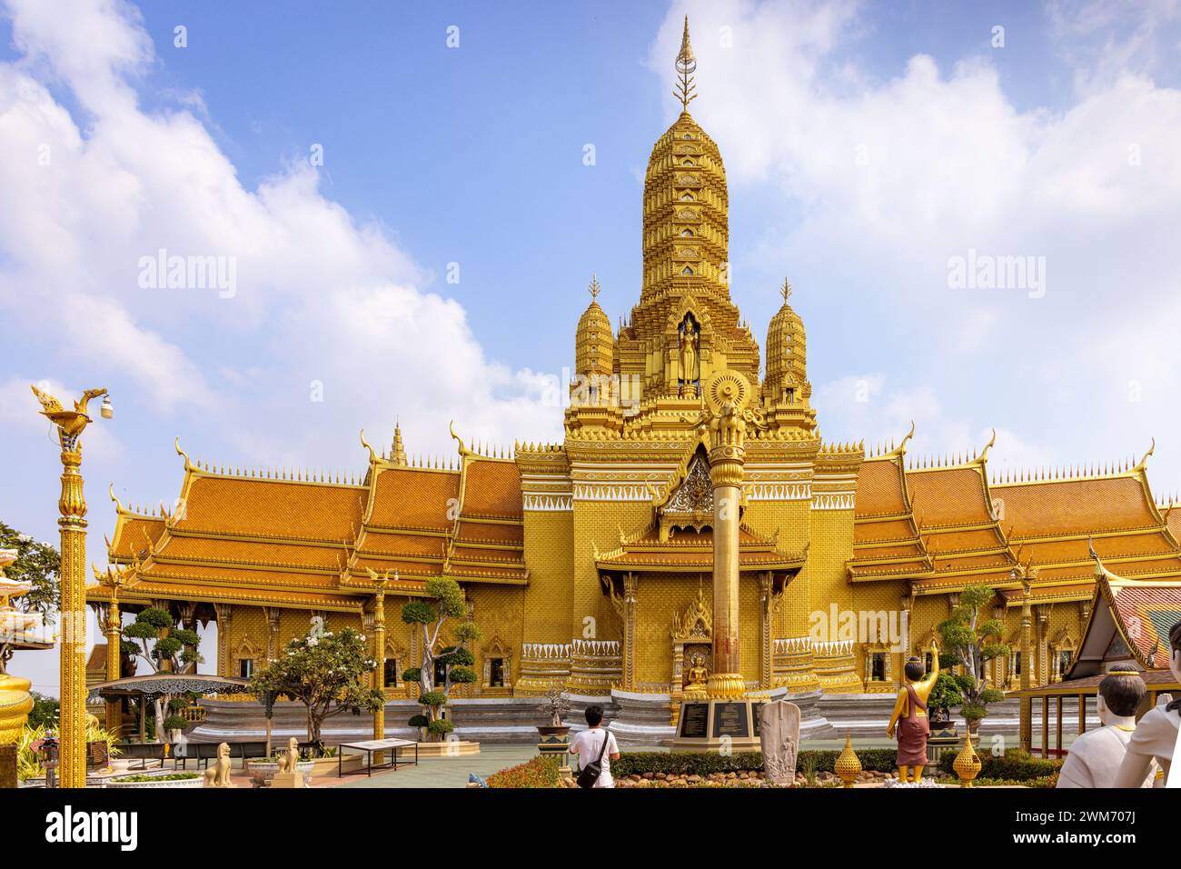 Buddhavas des Substanceless Universe Buddhavas in Muang Boran (Antike Stadt), Bangkok, Thailand Stockfoto