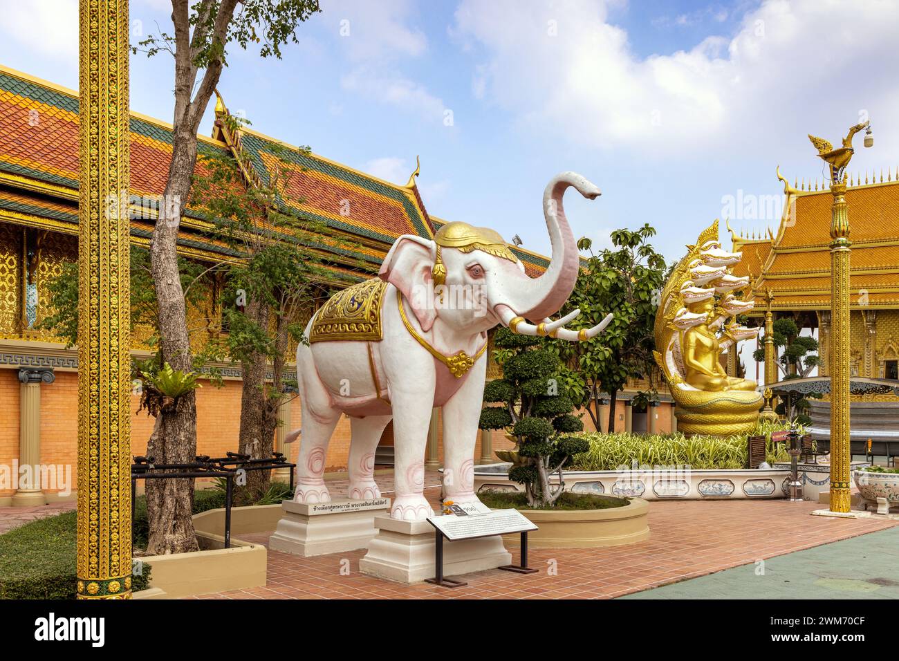 Buddhavas des Substanceless Universe Buddhavas in Muang Boran (Antike Stadt), Bangkok, Thailand Stockfoto