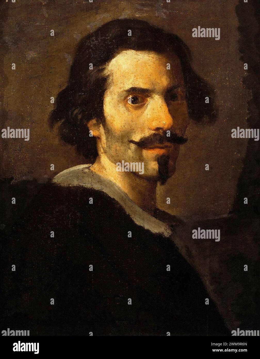 Gian Lorenzo Bernini Selbstportrait. Stockfoto