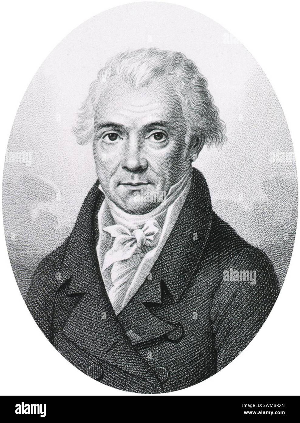 Louis Vauquelin, Louis Nicolas Vauquelin (1763–1829) französischer Apotheker und Chemiker. Stockfoto