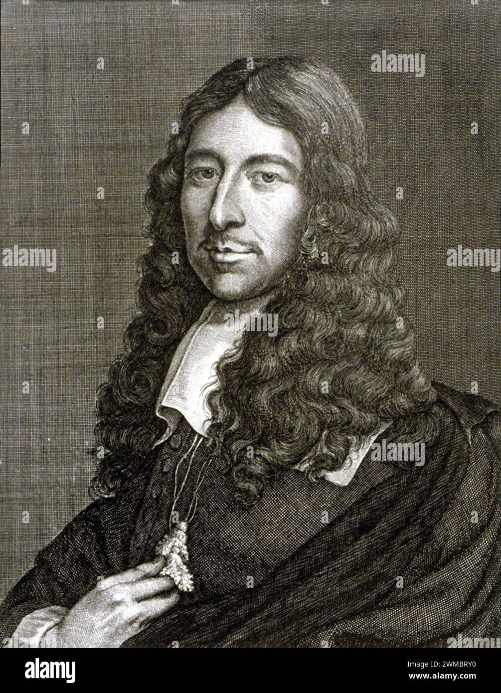 Jan de Bisschop, Johannes Episcopius (1628–1671), niederländischer Maler Stockfoto