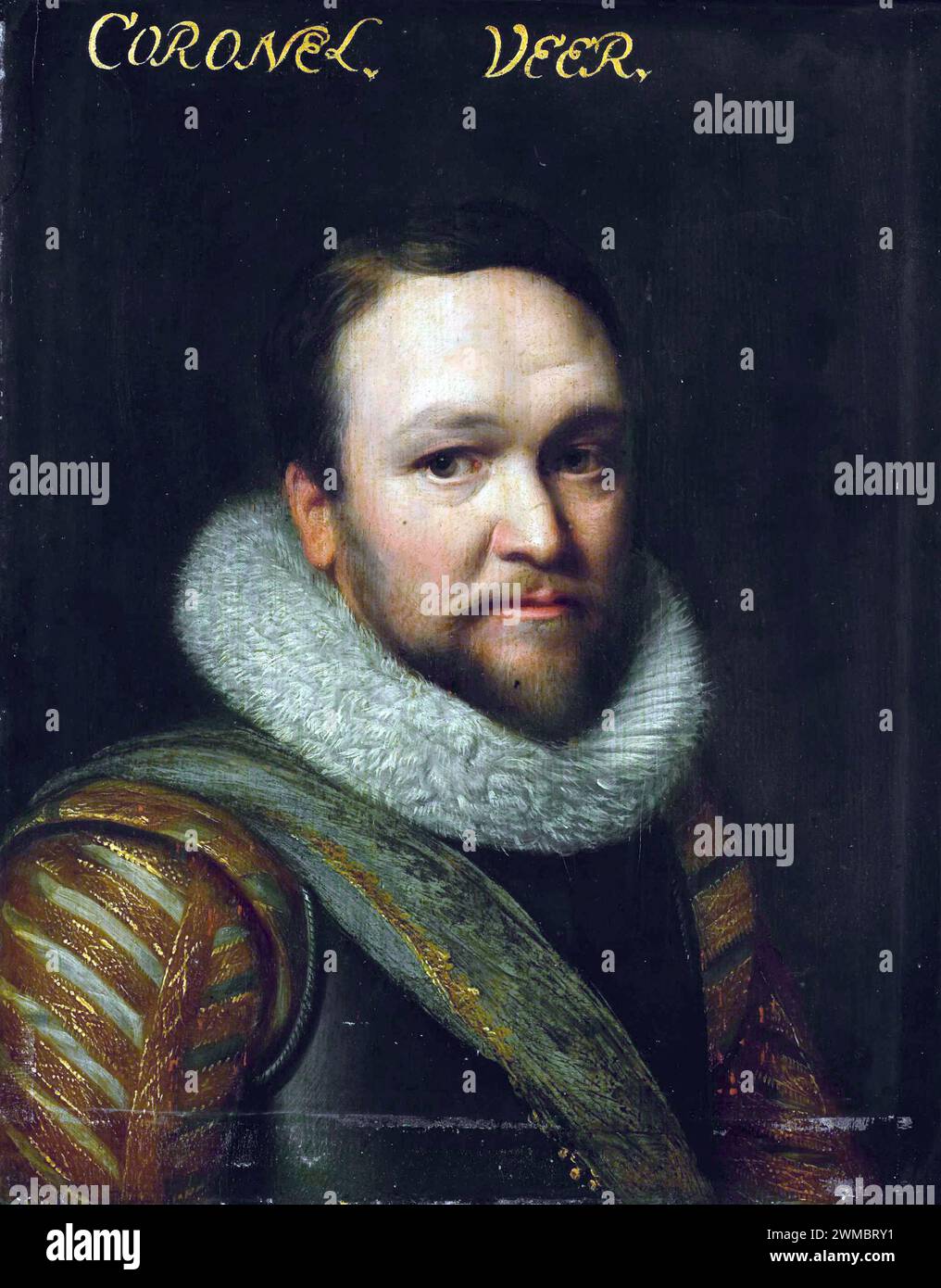 Horace Vere, 1. Baron Vere of Tilbury (1565–1635) englischer Offizier und Peer, der während des Achtzigjährigen Krieges und des Dreißigjährigen Krieges diente. Stockfoto