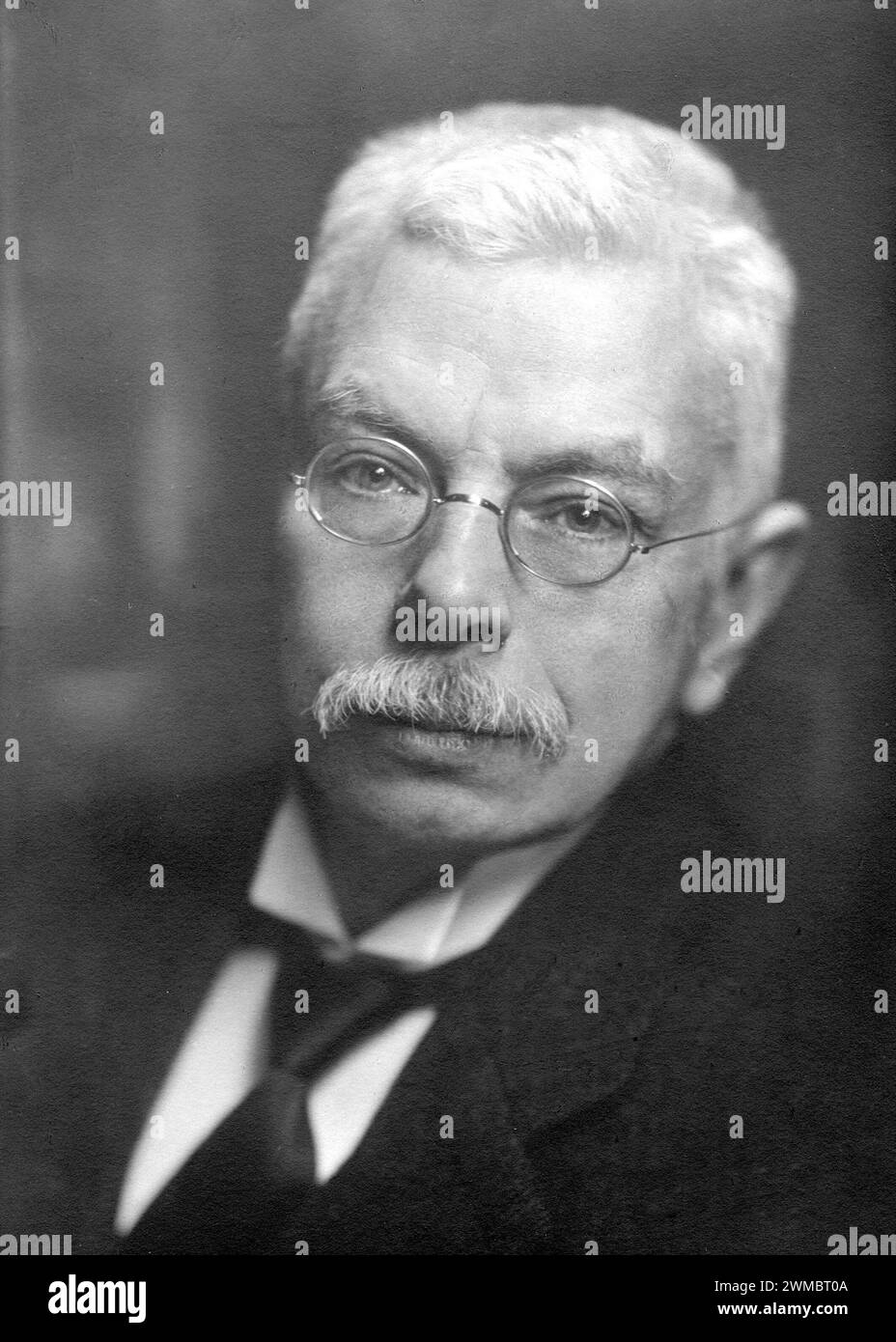 Pieter Zeeman (1865–1943) niederländischer Physiker Stockfoto