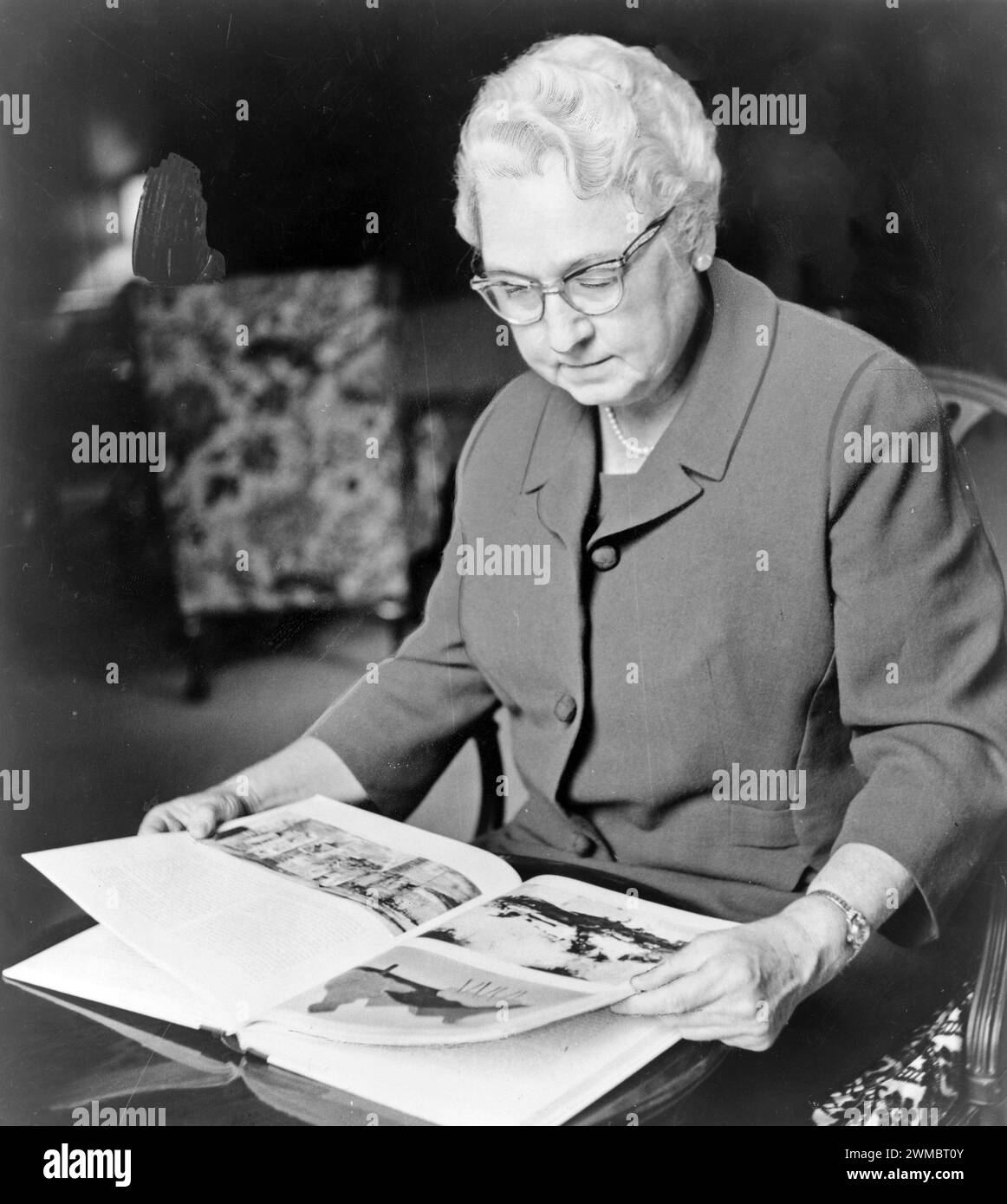 Virginia Apgar, amerikanische Ärztin, die den Apgar-Score erfunden hat. Virginia Apgar (1909–1974) US-amerikanischer Arzt Stockfoto