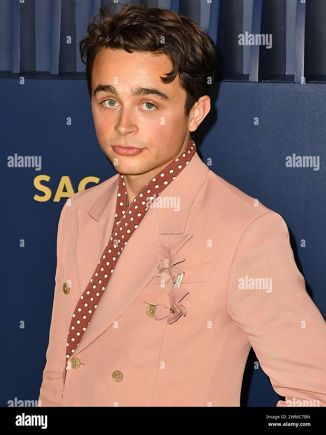 Ben Ahlers nimmt am 24. Februar 2024 an den 30. Annual Screen Actors Guild Awards im Shrine Auditorium und in der Expo Hall in Los Angeles Teil. Foto C Flanigan/imageSPACE Stockfoto