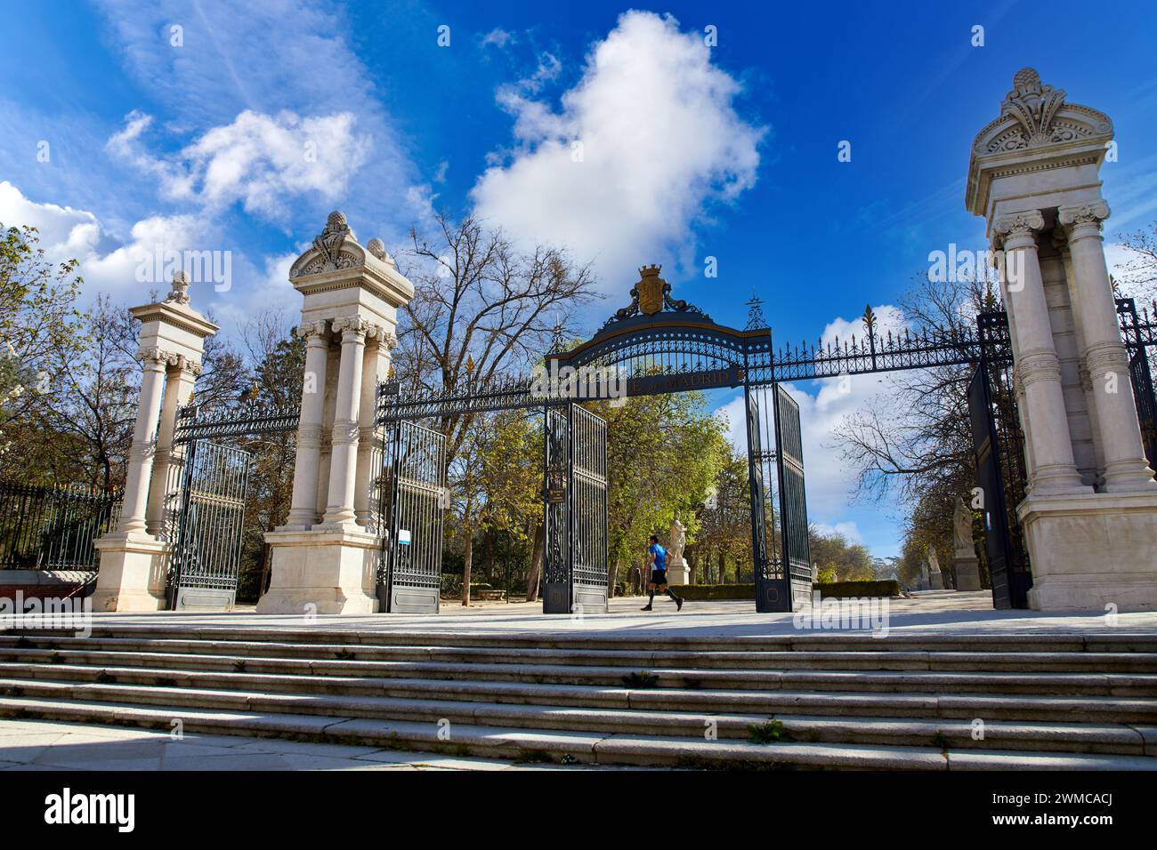 El Retiro Park, Madrid, Spanien, Europa Stockfoto
