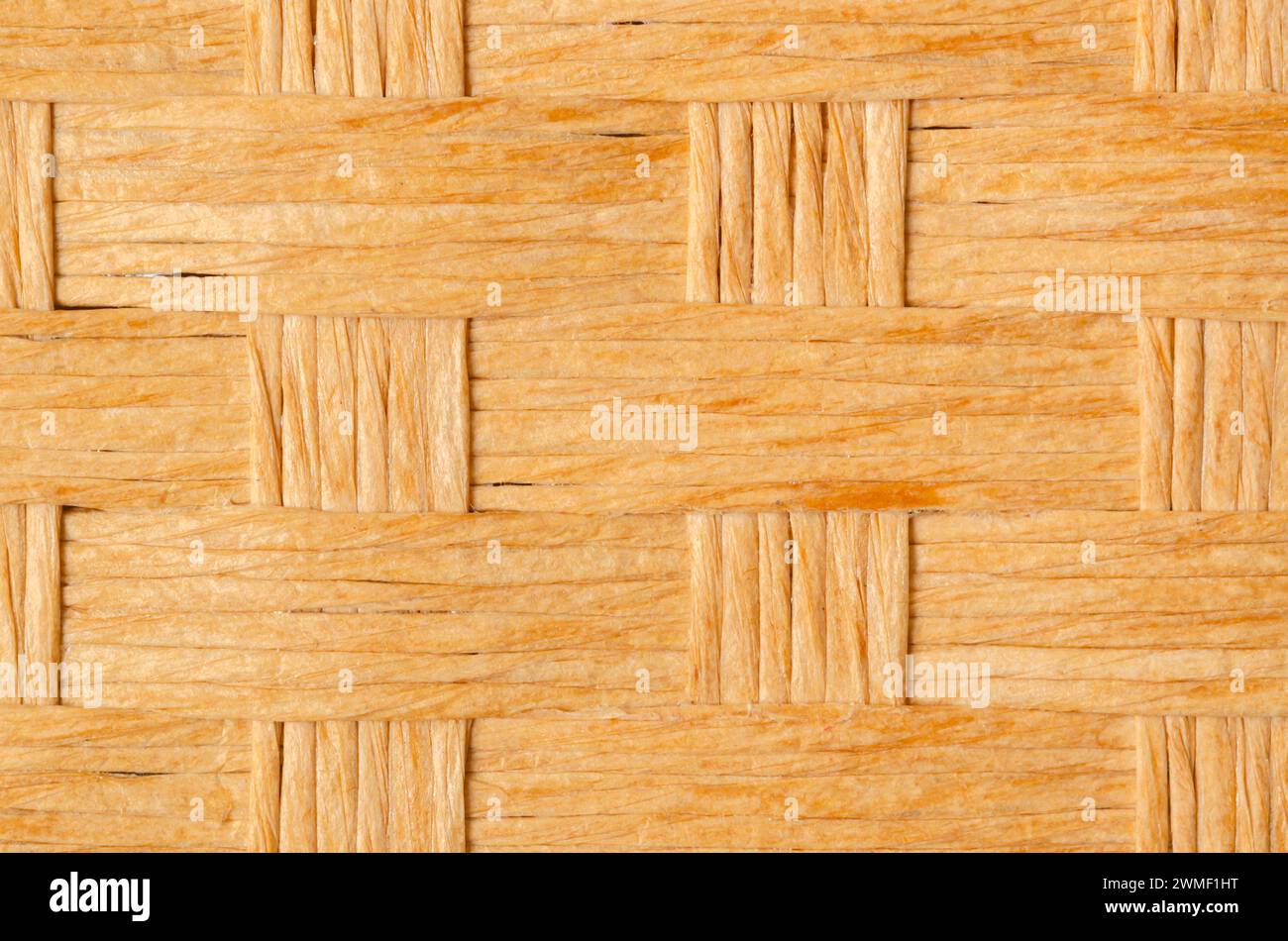 Altes Bambus Webmuster, gewebte Rattanmatte Textur für Hintergrund Stockfoto