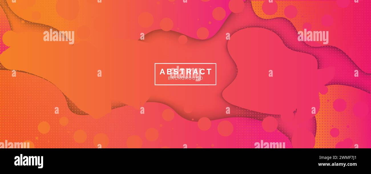 Abstrakter Hintergrund Moderne Farbverlauf rosa flüssige Form Hintergrund, Vorlage für Website, Banner Kunst, Posterdesign, Tapete, Vektorabbildung Stock Vektor