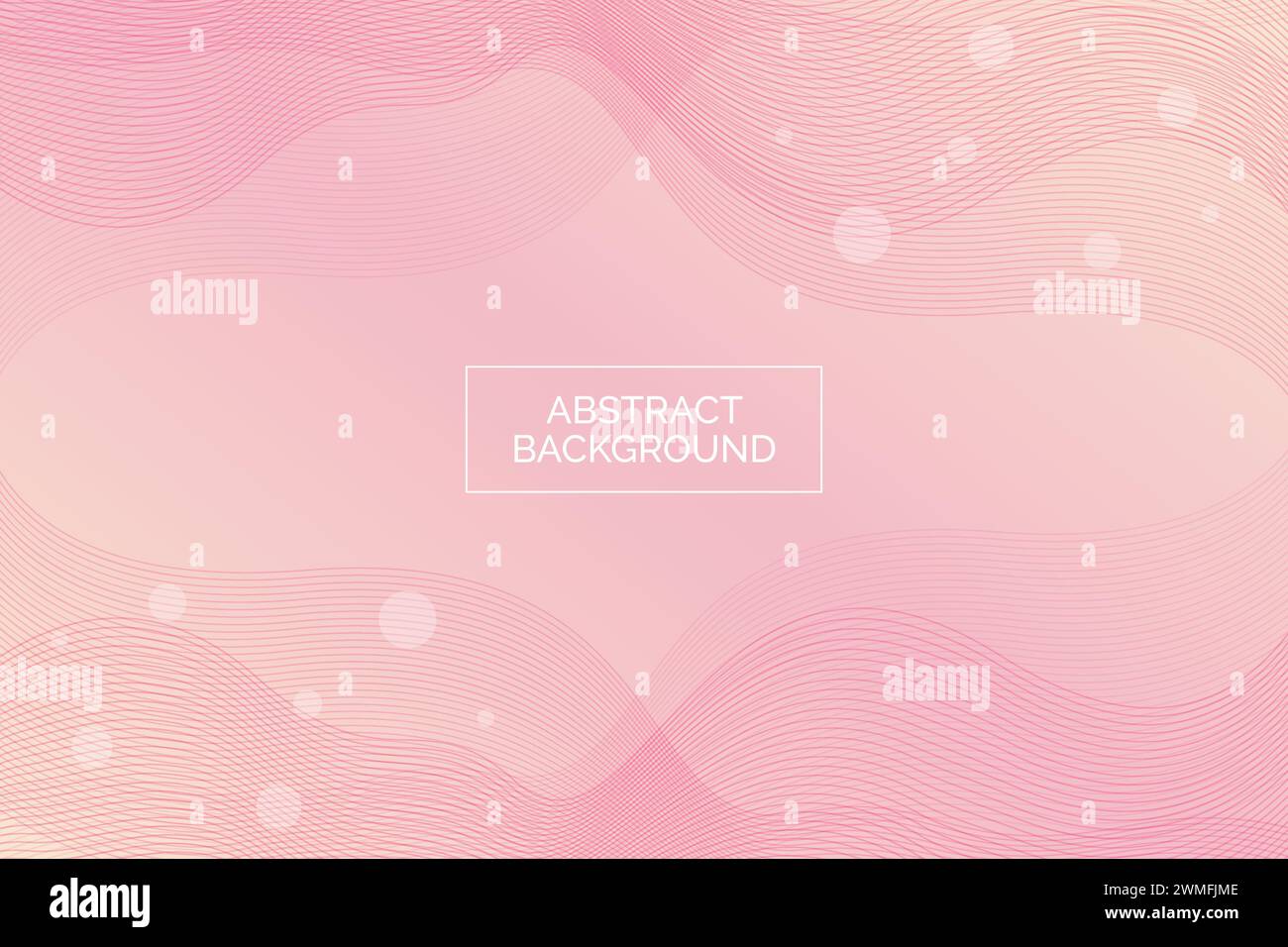 Abstrakte Linien moderner rosafarbener Farbhintergrund, Vorlage für Website, Bannerkunst, Posterdesign, Tapete, Vektorabbildung Stock Vektor