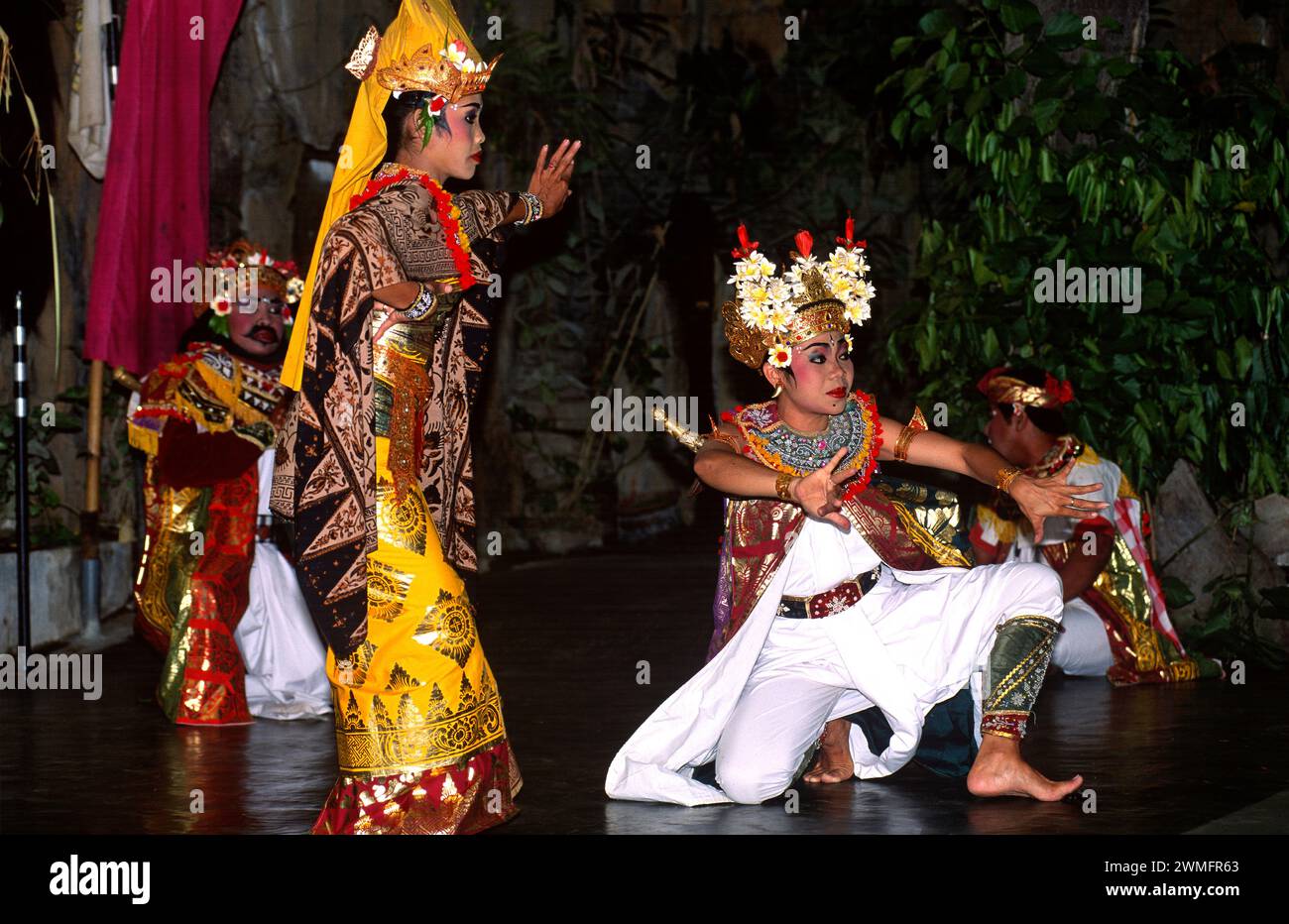 Balinesischer Tanz. Bali, Indonesien. Stockfoto