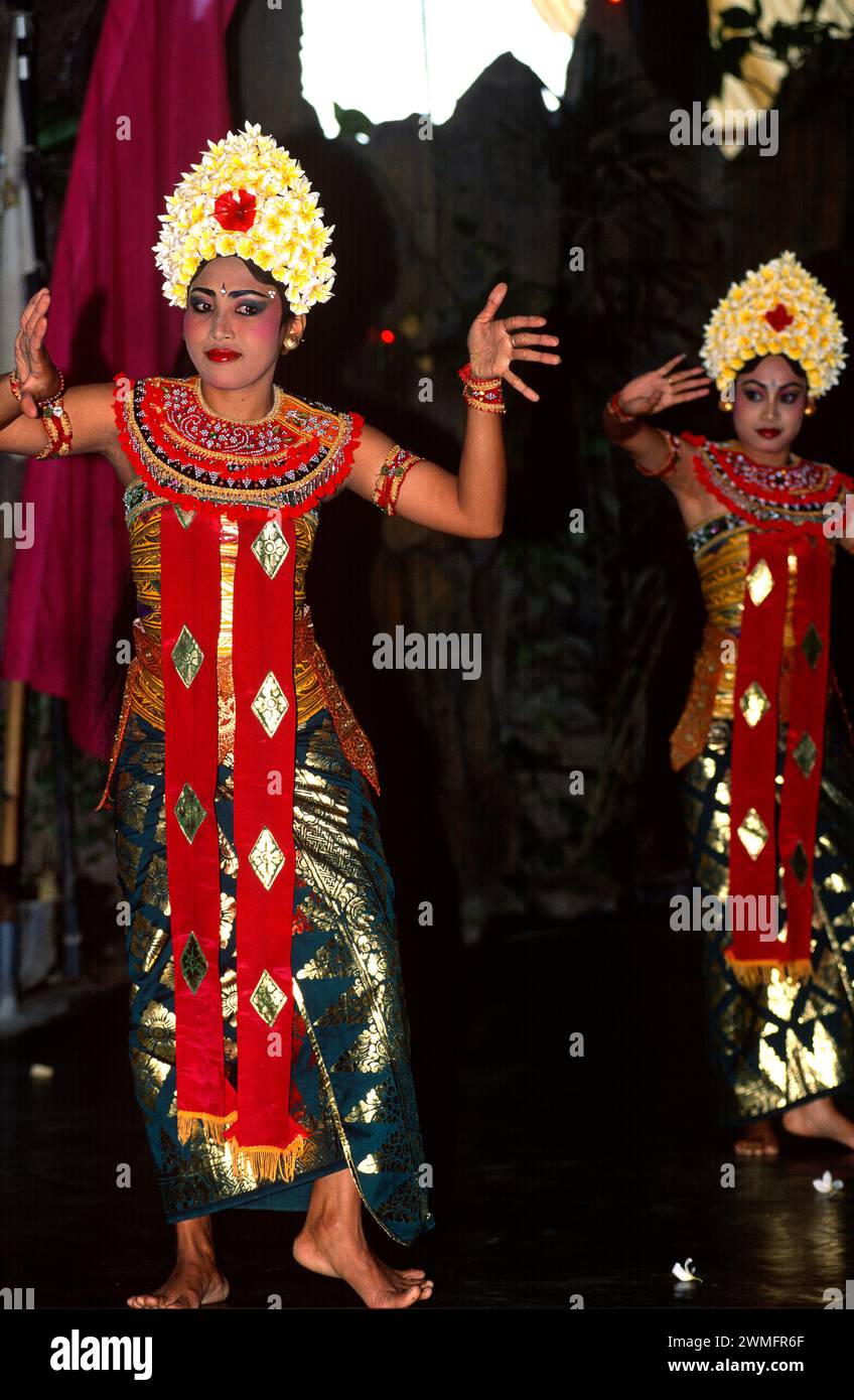 Balinesischer Tanz. Bali, Indonesien. Stockfoto