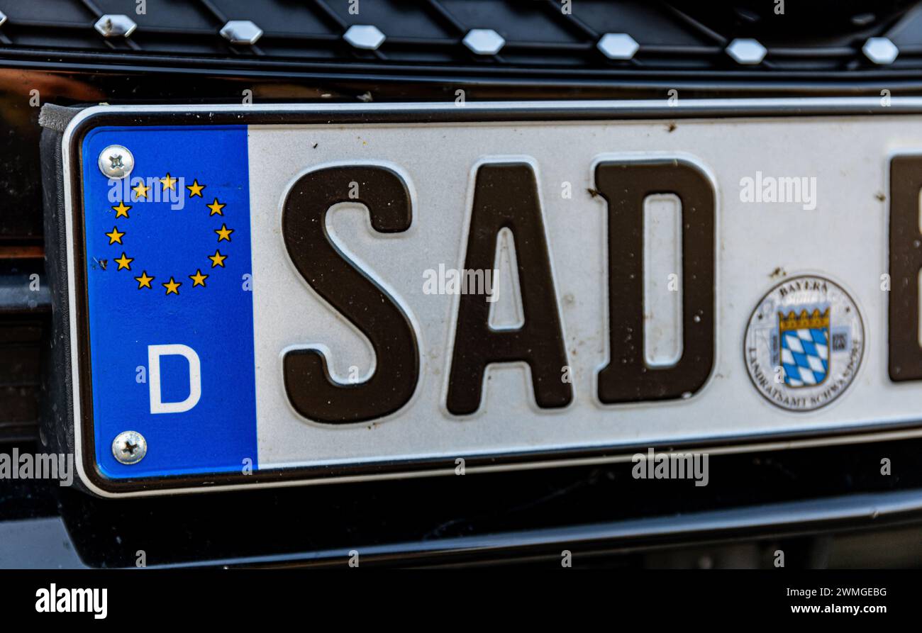 Bayern Kfz Kennzeichen