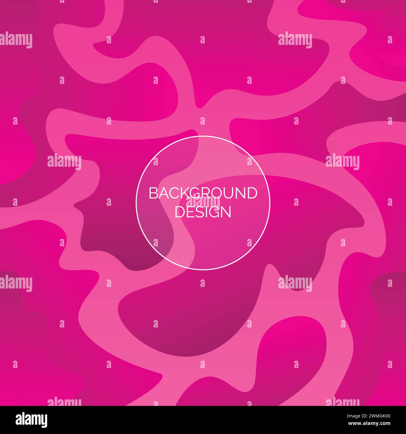 Abstrakter Hintergrund Moderne Farbverlauf rosa flüssige Form Hintergrund, Vorlage für Website, Banner Kunst, Posterdesign, Tapete, Vektorabbildung Stock Vektor