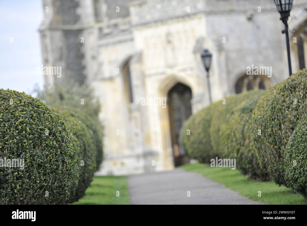 Lavenham Tudor Village Suffolk Stockfoto