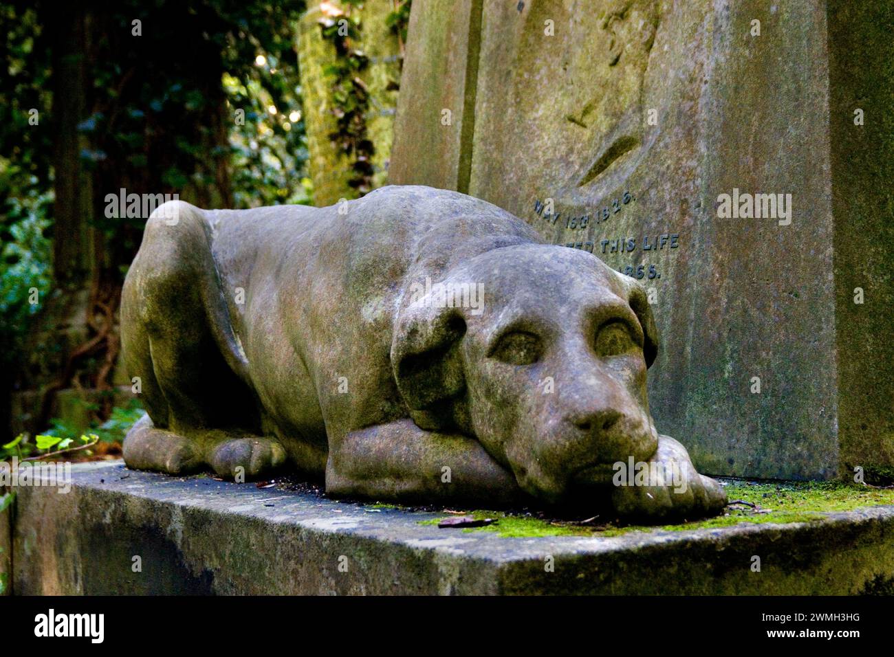 Highgate Cemetery London Stockfoto