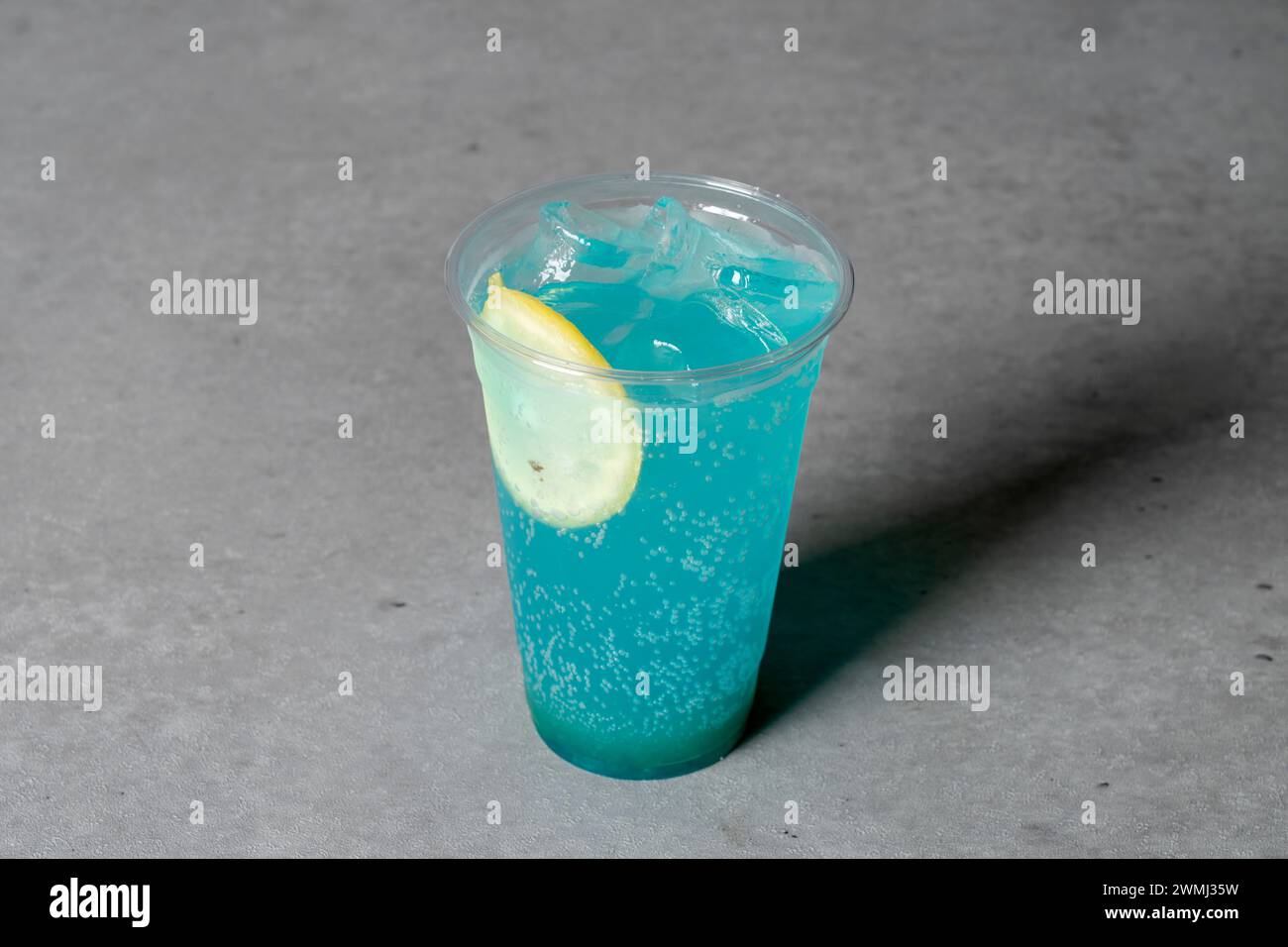 Café, Pfirsich, Eistee, Blau, Zitrone, Ade, Haselnuss, Kaffee, Latte, Stockfoto