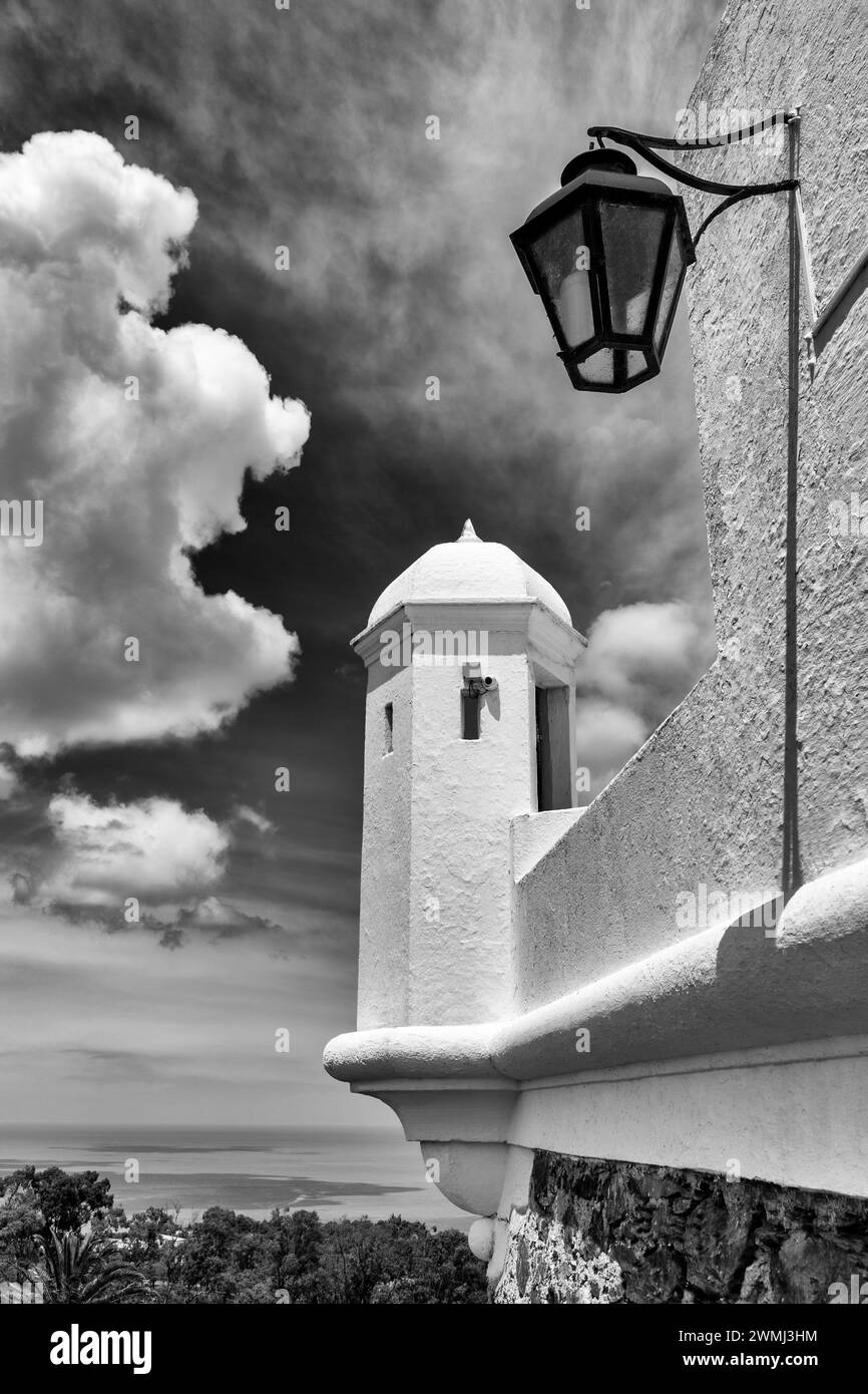 El Cerro de Montevideo Lighthouse, Montevideo, Uruguay, Südamerika Stockfoto