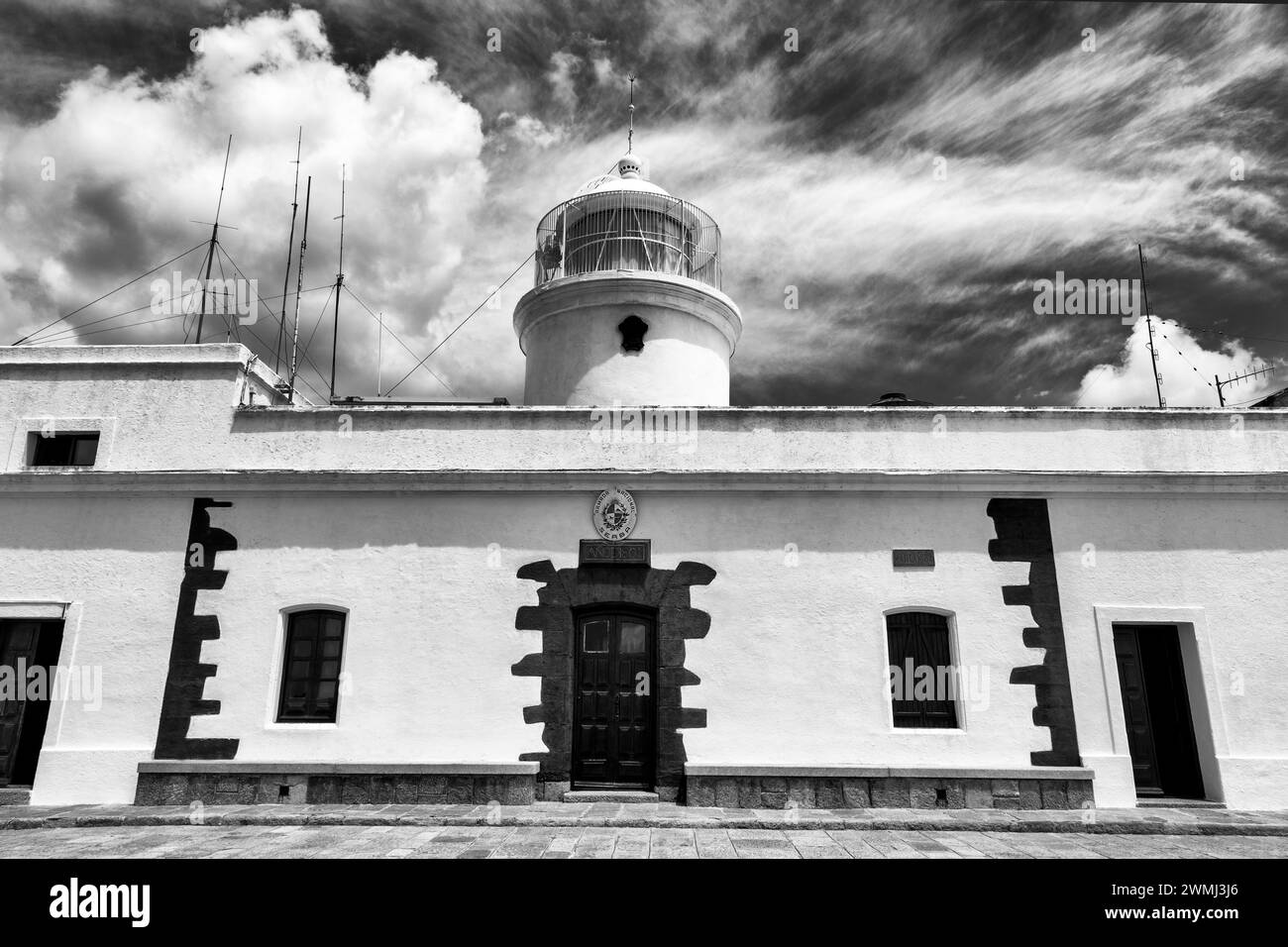 El Cerro de Montevideo Lighthouse, Montevideo, Uruguay, Südamerika Stockfoto