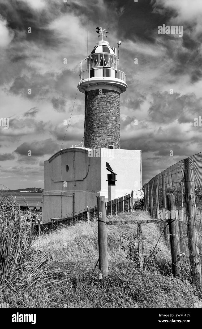 Punta Brava Lighthouse, Montevideo, Uruguay, Südamerika Stockfoto