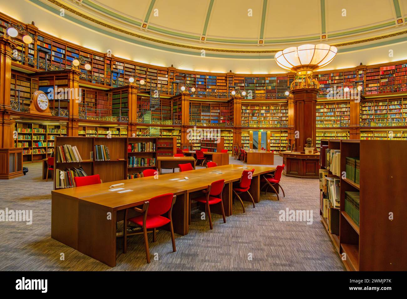 Picton Reading Room und Hornby Library sind Teil der Liverpool Central Library Stockfoto