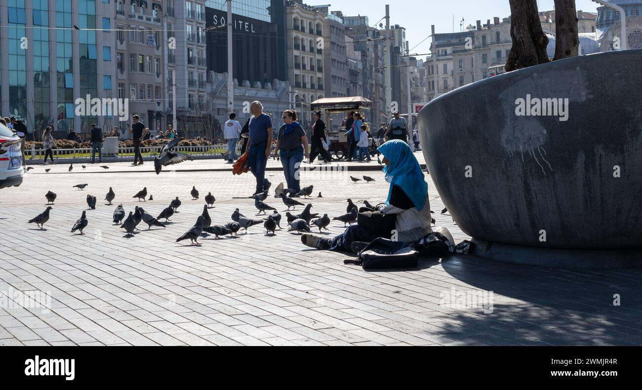 Istanbul Leben Stockfoto