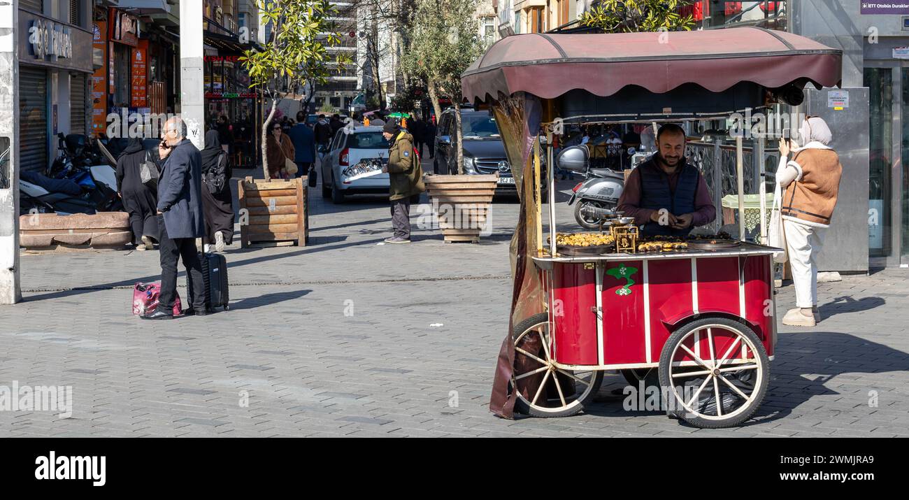 Istanbul Leben Stockfoto