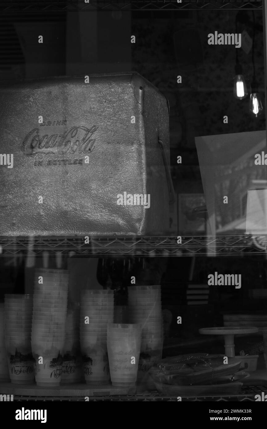 Vintage Coca-Cola Stockfoto