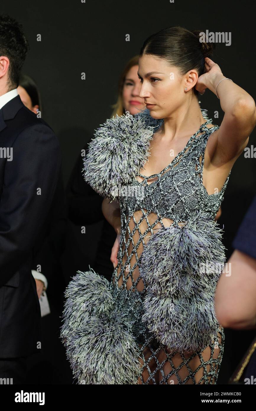 Ursula Corbero bei den Feroz Awards 2024 in der Palacio Vistalegre Arena am 26. Januar 2024 in Madrid, Spanien. Mit: Ursula Corbero Wo: Madrid, Spanien Wann: 26. Januar 2024 Credit: Oscar Gonzalez/WENN Stockfoto