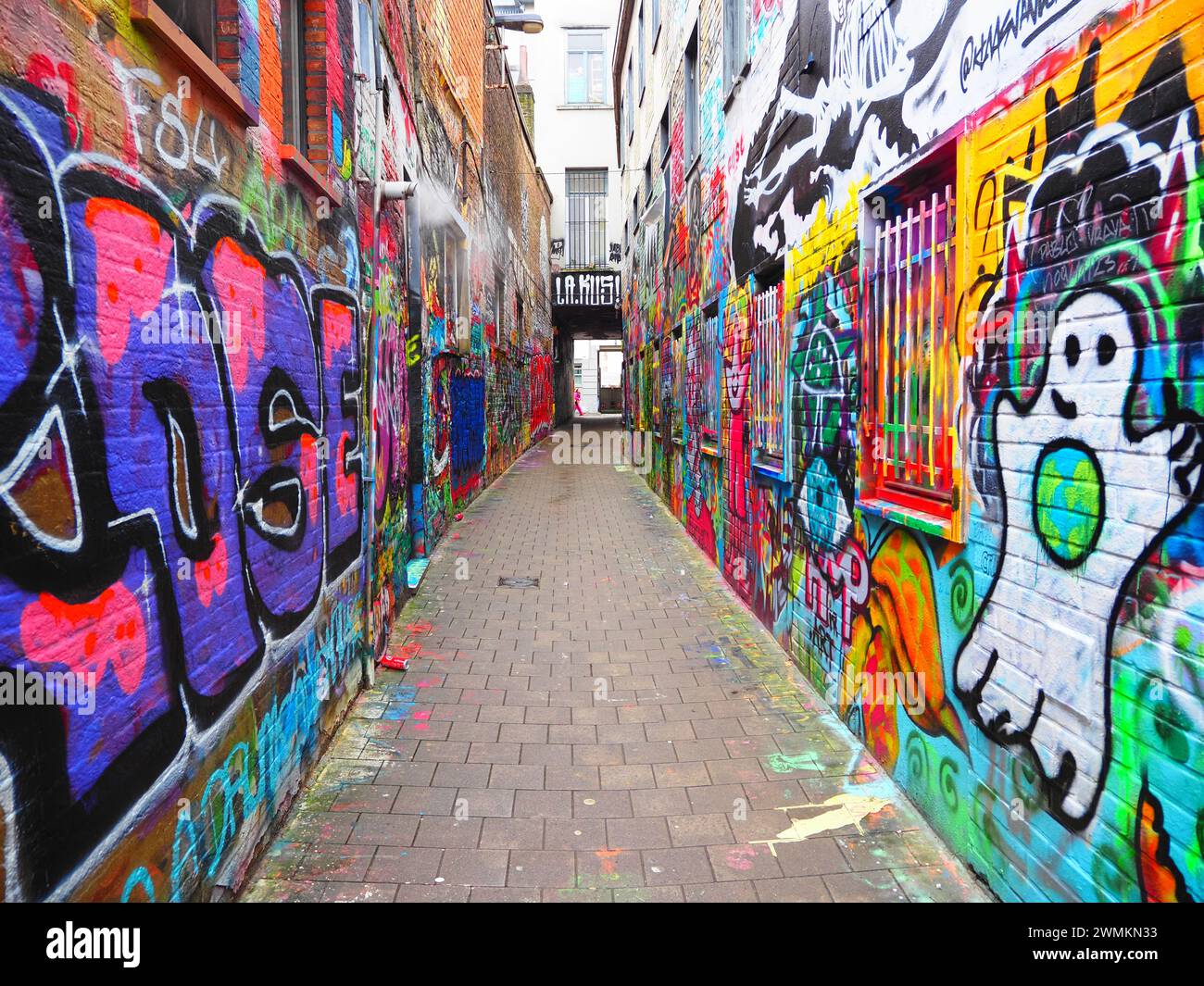 Höhepunkte von Gent, Flandern, Belgien Stockfoto