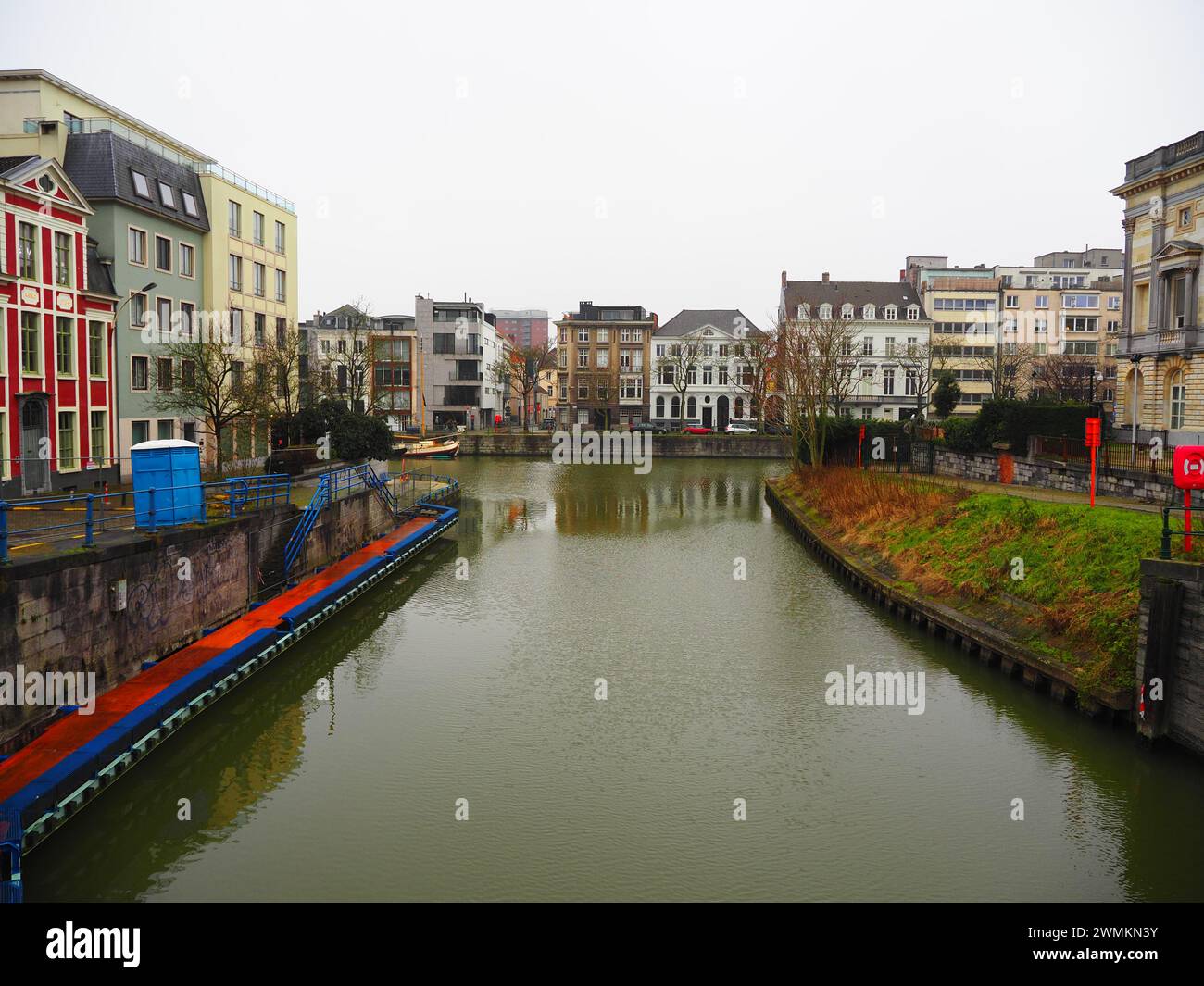 Höhepunkte von Gent, Flandern, Belgien Stockfoto