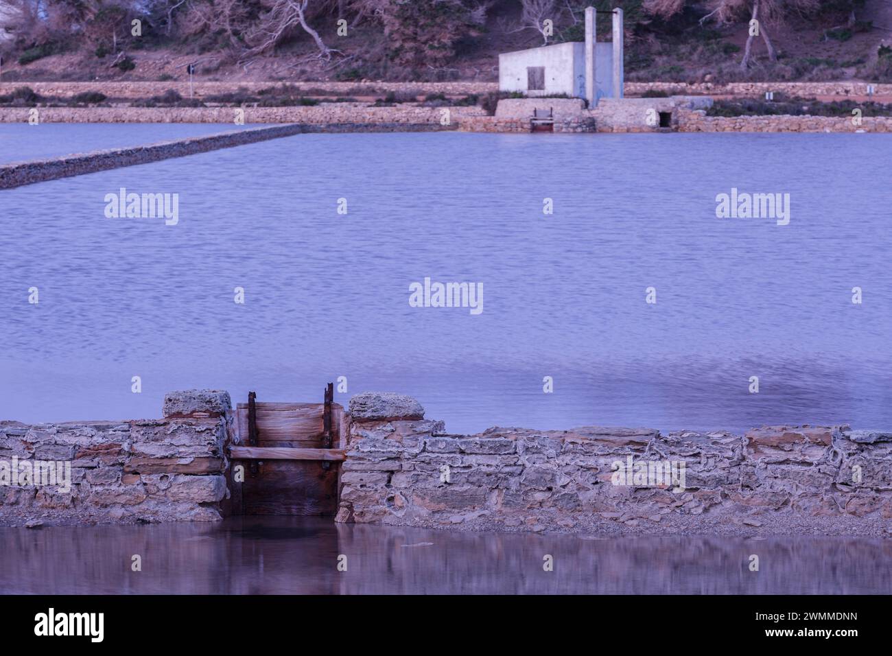 Parc Natural de Ses Salines d’Eivissa i Formentera, Formentera, Pitiusas Inseln, Balearische Gemeinschaft, Spanien Stockfoto