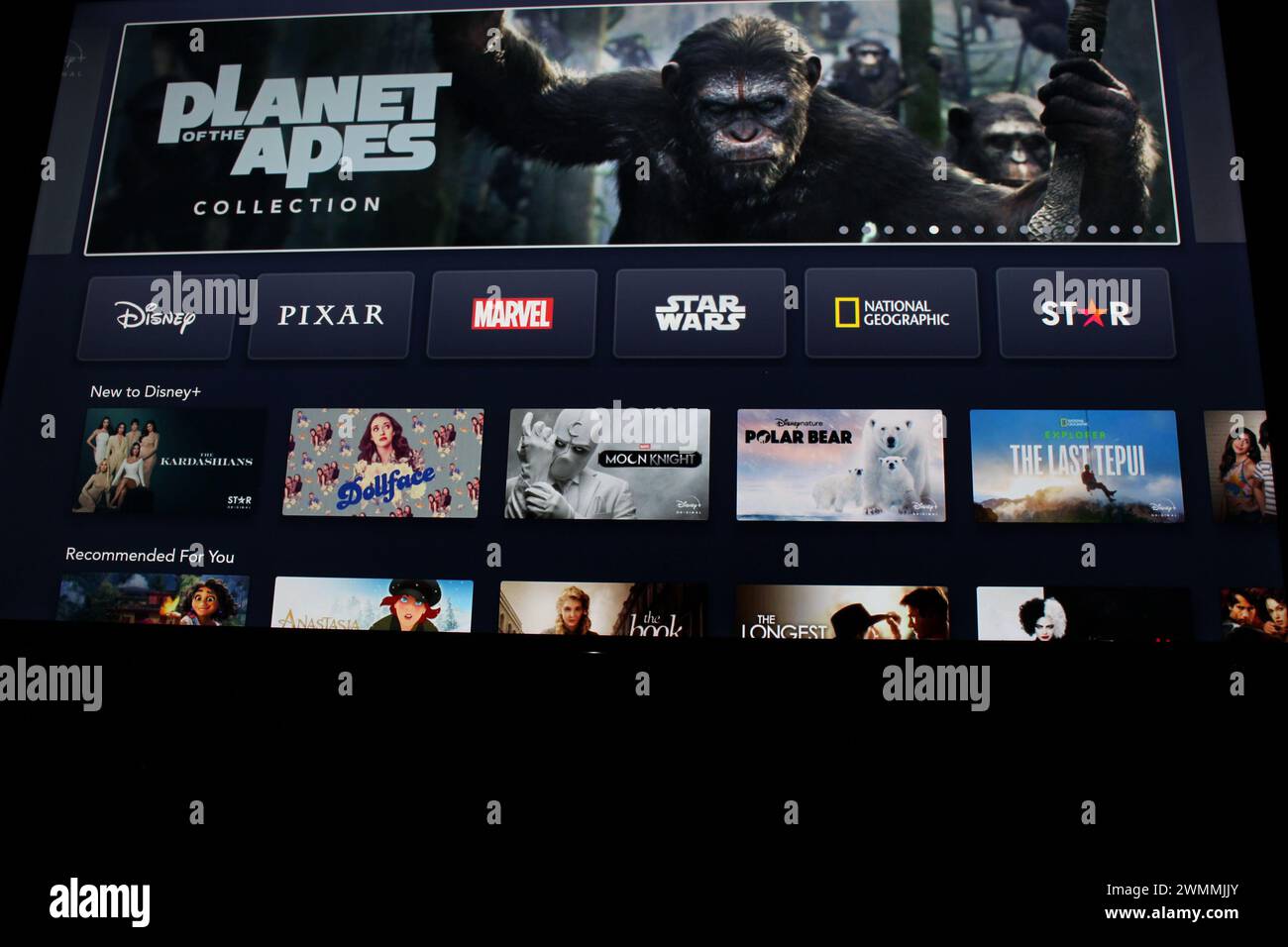 Planet of the Apes Kollektion Stockfoto