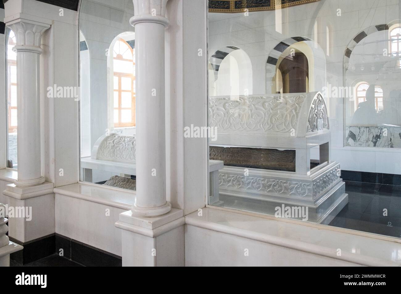 Syrien, Homs, die Khalid-Ibn-al-Walid-Moschee Stockfoto