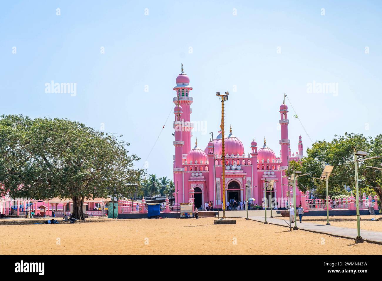 Beemapally ist eine Region innerhalb der Stadt Thiruvananthapuram im indischen Bundesstaat Kerala. Beemapally ist berühmt für seine Moschee, Stockfoto