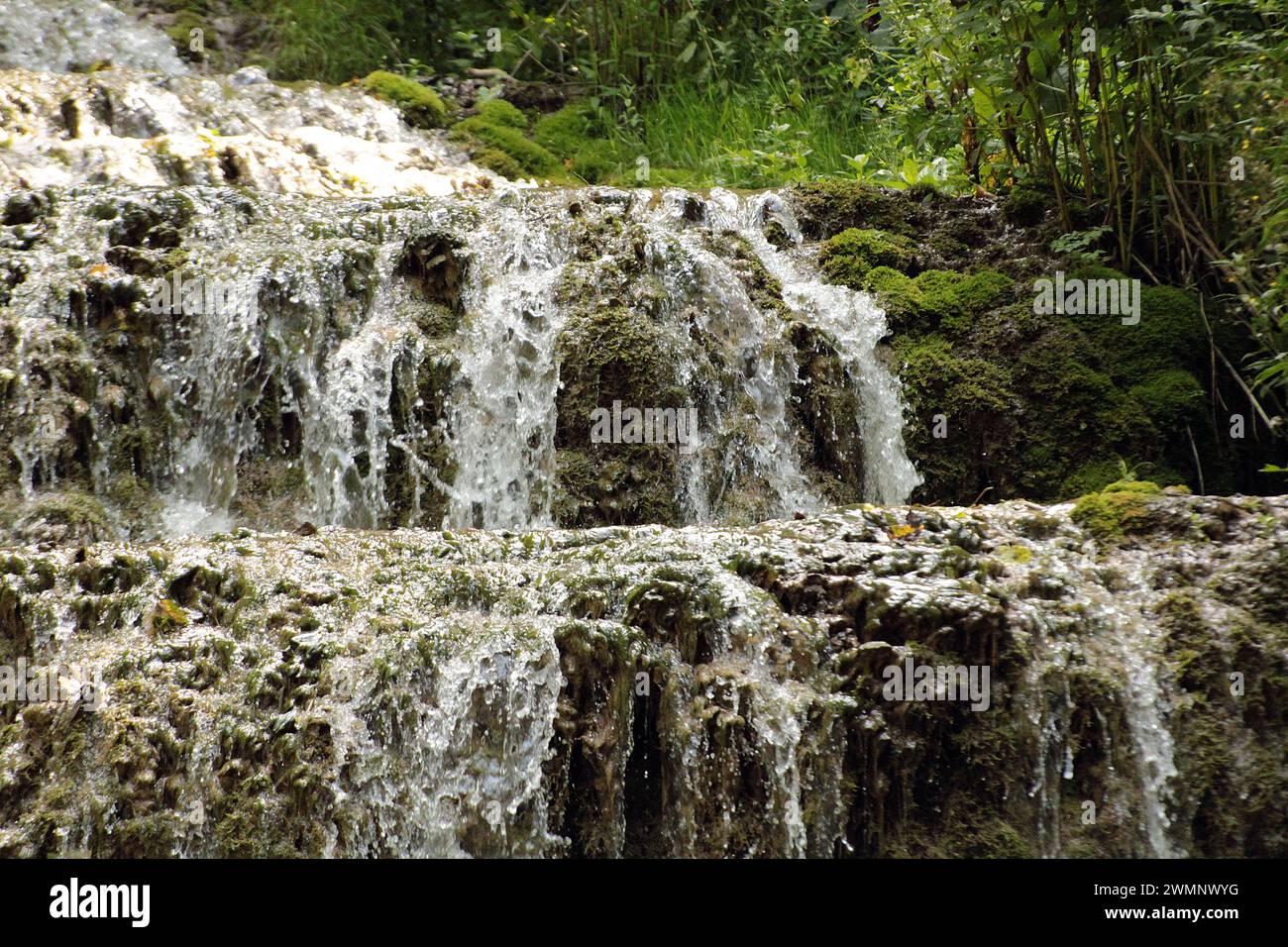 Fátyol Wasserfall im Bükk-Gebirge Stockfoto