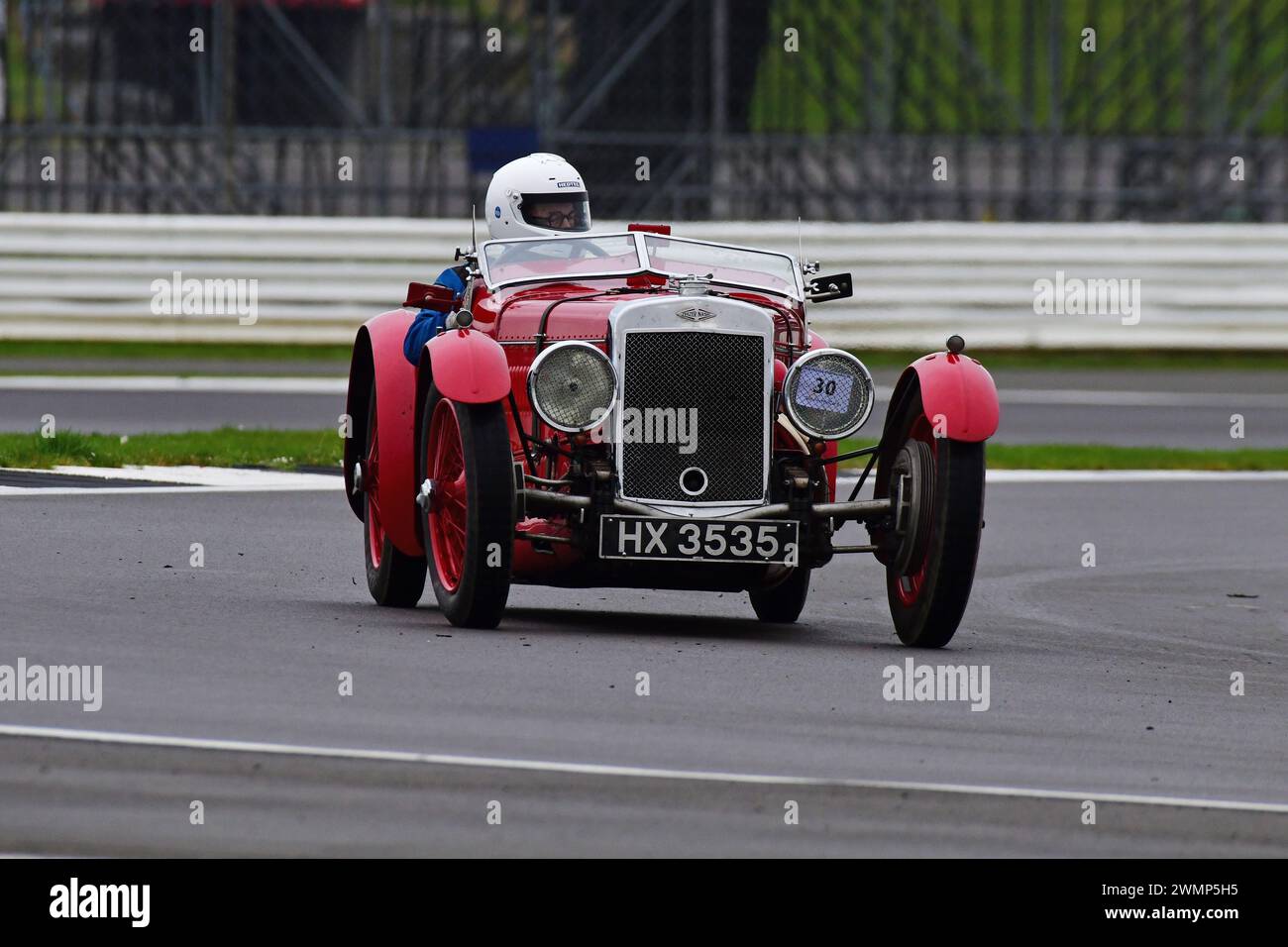 Charles Pither, Frazer Nash Ulster, der 1952 erstmals in der Pomeroy Trophy ausgetragen wurde, bietet Autos aller Epochen und Typen, es ist der Vintage Sports Car Club, VSC Stockfoto