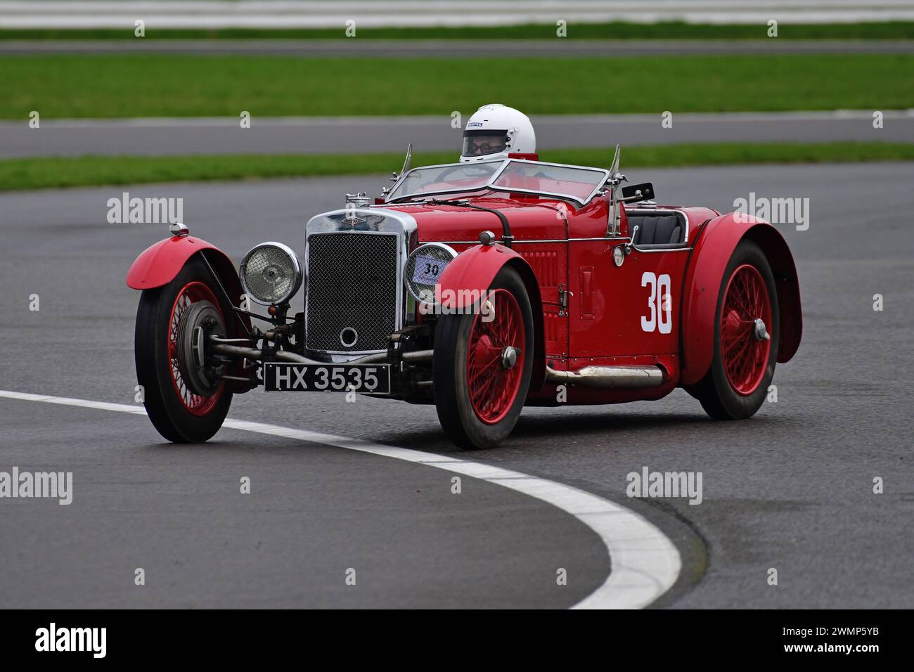 Charles Pither, Frazer Nash Ulster, der 1952 erstmals in der Pomeroy Trophy ausgetragen wurde, bietet Autos aller Epochen und Typen, es ist der Vintage Sports Car Club, VSC Stockfoto