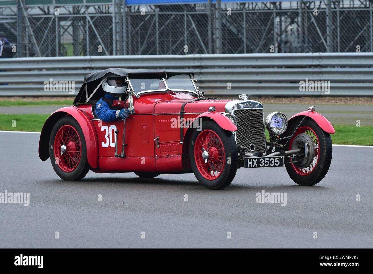 Charles Pither, Frazer Nash Ulster, der 1952 erstmals in der Pomeroy Trophy ausgetragen wurde, bietet Autos aller Epochen und Typen, es ist der Vintage Sports Car Club, VSC Stockfoto
