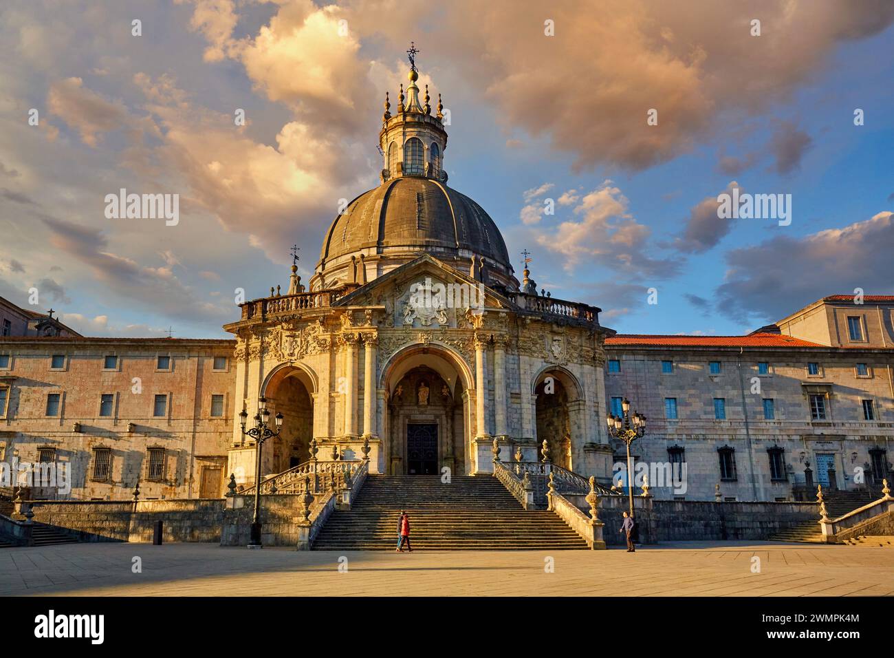 Santuario San Ignacio de Loyola, Camino Ignaciano, Ignatian Way, Azpeitia, Gipuzkoa, Baskenland, Spanien, Europa Stockfoto