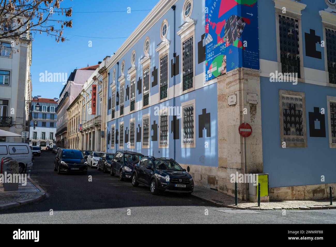 Nationalmuseum für zeitgenössische Kunst - Museu do Chiado - in Lissabon, Portugal Stockfoto