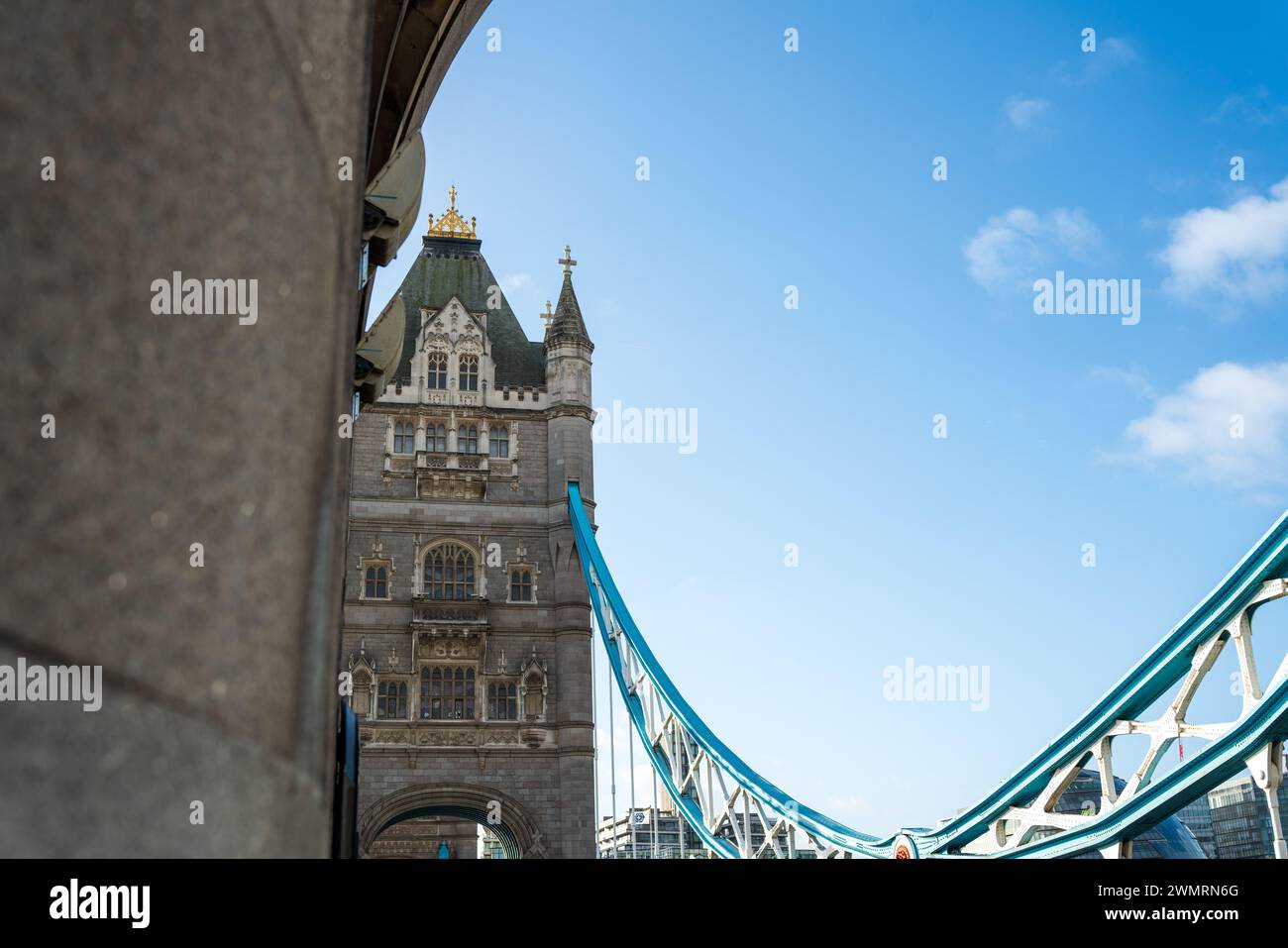 London Tower Bridge über die themse Stockfoto