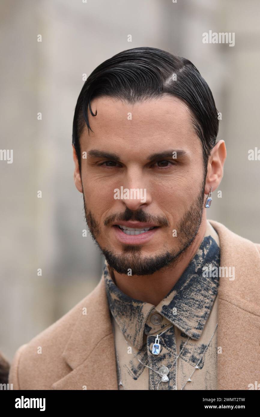 Le défilé Dior EST le Premier évènement Important de ce cette fashionweek parisienne. Les célébrités de la Mode et du cinéma étaient présentes Stockfoto