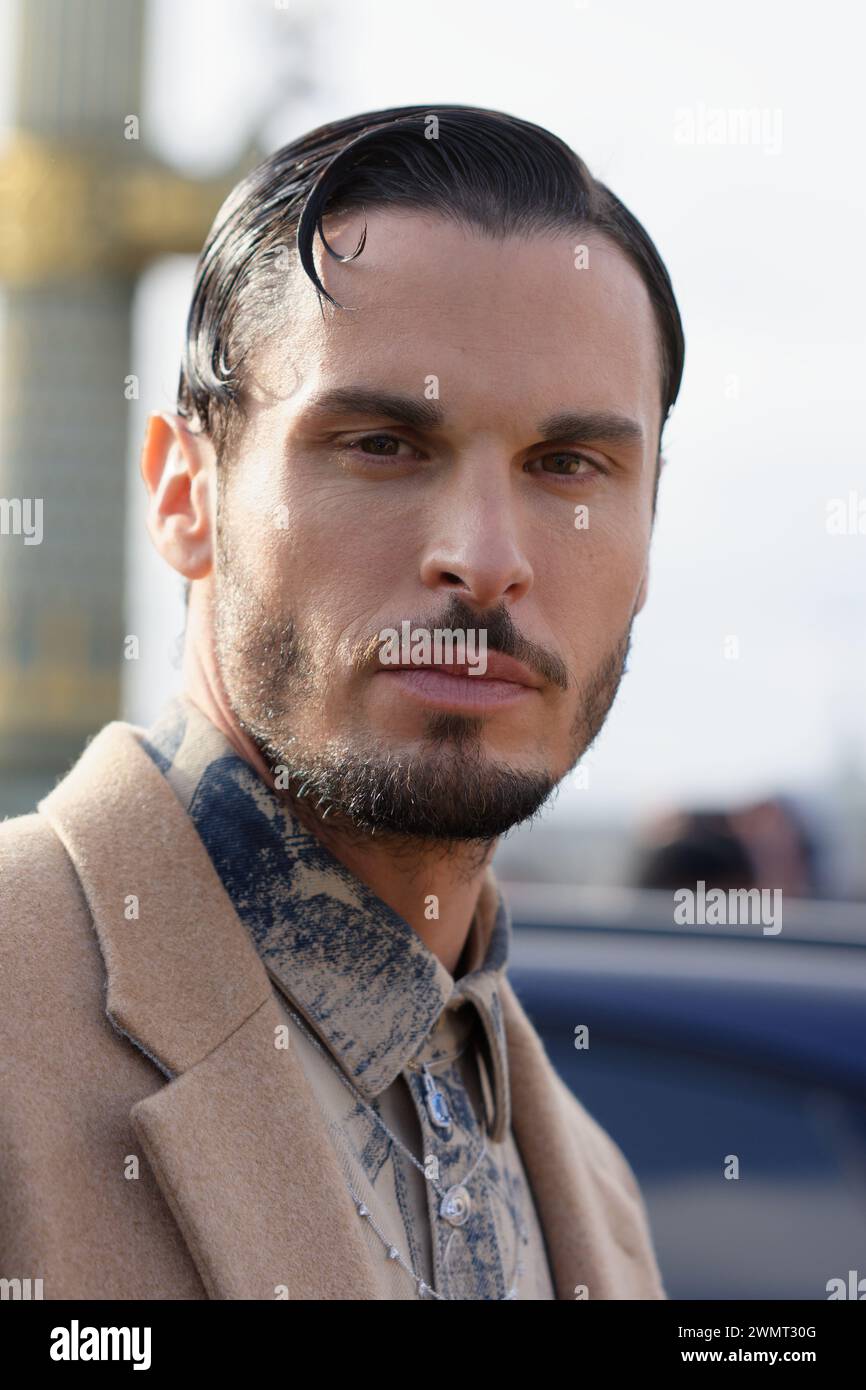 Le défilé Dior EST le Premier évènement Important de ce cette fashionweek parisienne. Les célébrités de la Mode et du cinéma étaient présentes Stockfoto