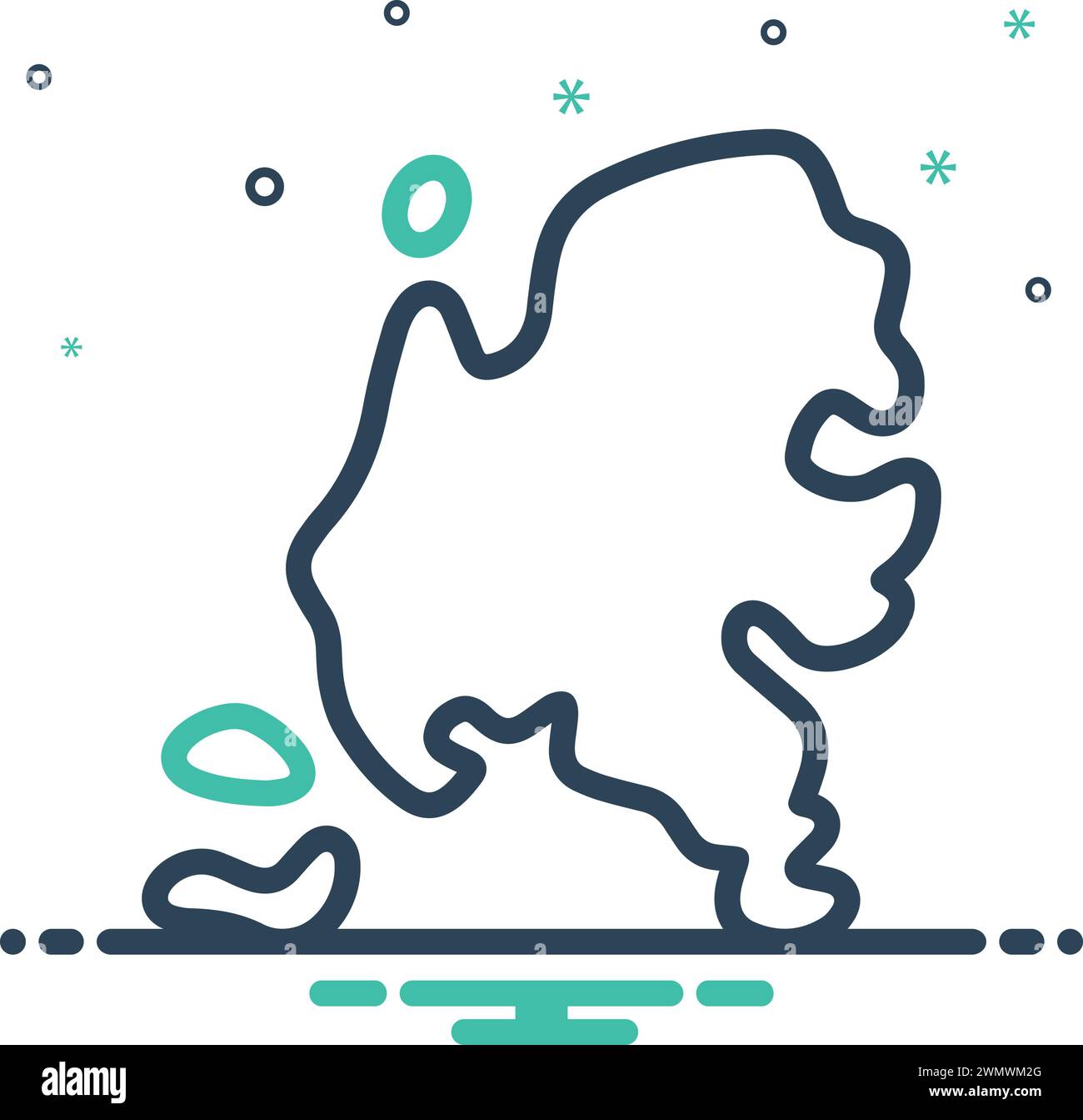 Symbol für holland, niederlande Stock Vektor