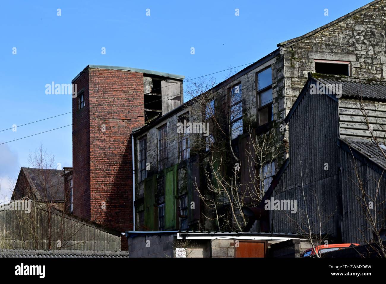 Ganz Großbritannien – Ein Spaziergang durch Withnell Fold Village, Chorley, Lancashire, Großbritannien Stockfoto