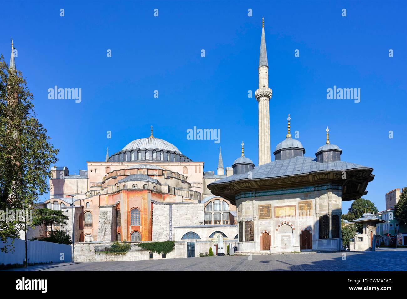 Hagia Sophia Moschee, Istanbul, Türkei Stockfoto