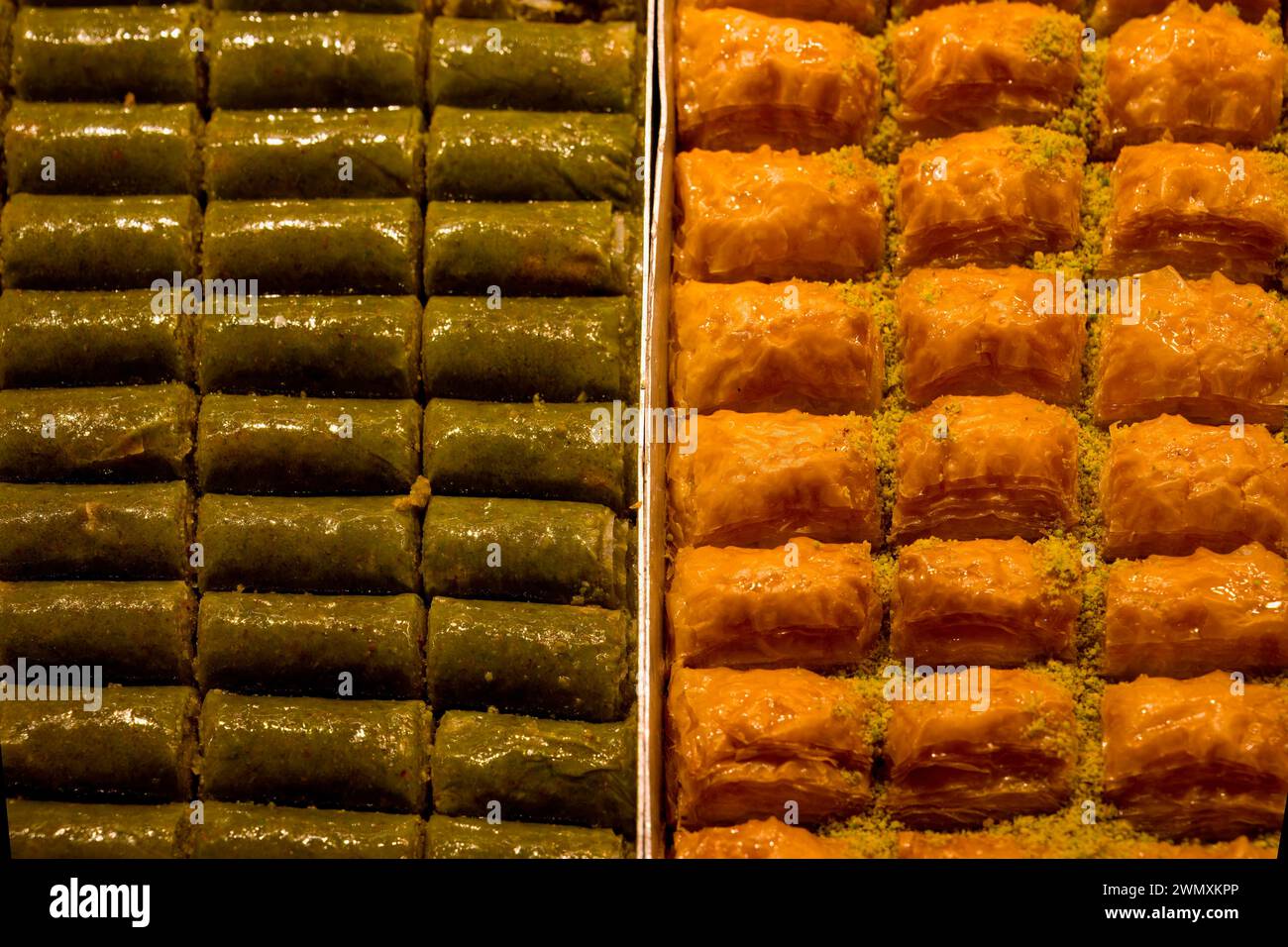 Ägyptischer Basar mit Gebäck, Istanbul, Truthahn Stockfoto